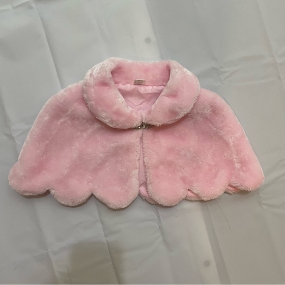 Stunning Girls’ Formal Dress with Pink Tulle & Accent Coat | Size 4 - Picture 9 of 14